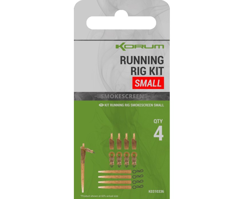Korum Montáž Smokescreen Running Rig Kit